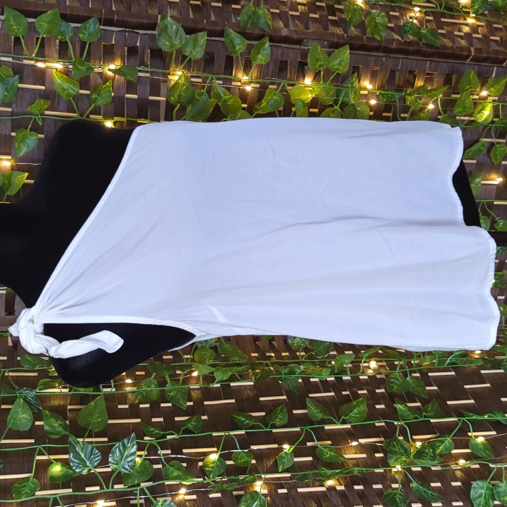 NWT White One shoulder Blouse